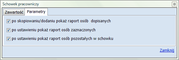 Schowek pracownikow_parametry